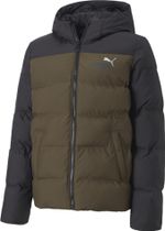 Colourblock Polyball Hooded Jacket