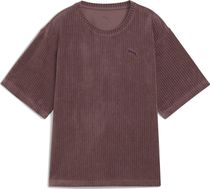 Essentials Elevated Relaxed Velour Rib Tee