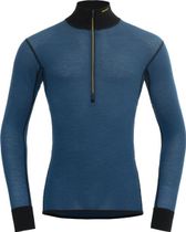 Wool Mesh 190 Zip Neck MAN