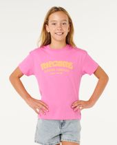 RipCurl Surf Puff Relaxed Tee- Girl Mädchen T-Shirt für sämtliche Outdoor Aktivitäten