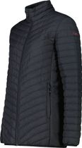 Woman Long Jacket Zip Hood Detachable INN.JACKET