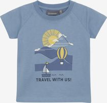 Baby Tshirt W. Chestprint Short Sleeve 741969