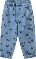 Liewood Borris Printed Denim Pants w Pocket