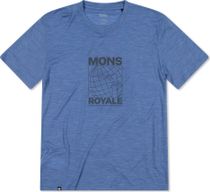 Mons Royale Mens Zephyr Merino Tencel Tee-shirt Men's T-shirt for any outdoor activities
