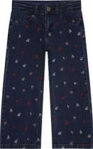 Minymo Pants Denim w. Emb. Mädchen  Outdoorhose