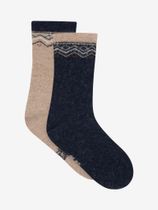 Minymo Winter Wool Socks 2-Pack Kinder Sportsocken