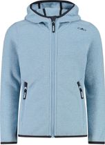 CMP KID G Fleece Jacket Fixed Hood Kinder Midlayer für Outdoor Aktivitäten