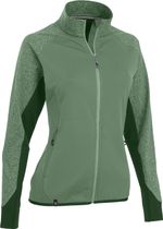 MAUL Sport Zell - Fleecejacke Damen Midlayer für Outdoor Aktivitäten