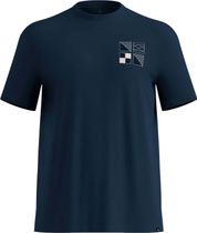 Odlo The Ascent Cotton Blend Nautical Flags T-shirt Herren T-Shirt für sämtliche Outdoor Aktivitäten