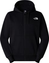 Mens Simple Dome Full Zip Hoodie
