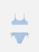 MC2 Saint Barth Jaiden W Crinkle Bralette Bikini Girl Kinder Bademode