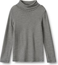 Wheat Wool T-shirt Roll Neck Aksel Kinder Longsleeve für Freizeit und Outdooraktivitäten
