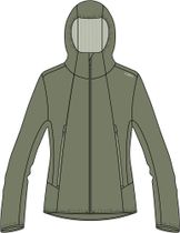 CMP Woman Jacket FIX Hood Damen Freizeitjacke