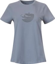 Bergans Nordmarka Organic Cotton Print Tee Women Women's T-shirt for any outdoor activities