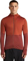 Icebreaker W Mer 200 Realfleece Descender Long Sleeve Zip H Herren Midlayer für Outdoor Aktivitäten