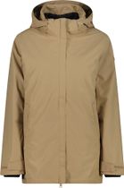 Woman Long Jacket Zip Hood Detachable INN.JACKET