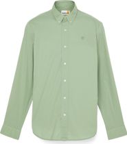 Mens Long Sleeve Stretch Poplin Shirt