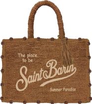 MC2 Saint Barth Colette Raffia Hand Bag With Strap