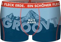 Boxershorts DER Watzmann Groovt Himmelblau