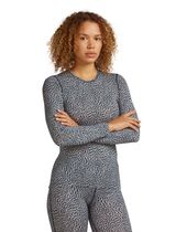 Women Mer 200 Oasis Long Sleeve Crewe Flock AOP