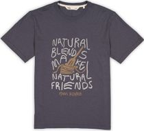 Mens Yonder Merino Organic Cotton Tee-shirt