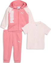 Puma Minicats Tee, Hooded Full Zip and Pants Set TR INF Kids's running jacket