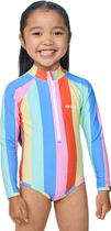 RipCurl Rainbow Stripe Surf Suit-girl Mädchen Bademode