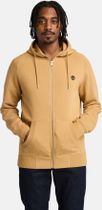 Mens Brushed Back Full Zip Hoodie