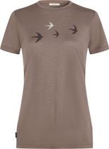 Icebreaker Women Merino 150 Tech Lite Short Sleeve Tee Bird Transit