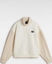 Colorblock Half Zip Mock