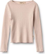 Wheat Wool Silk T-shirt Long Sleeve Alli Mädchen Longsleeve für Freizeit und Outdooraktivitäten