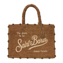 MC2 Saint Barth Colette Raffia Hand Bag With Strap