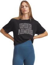 Under Armour Rival OS Campus Tee Damen Laufshirt