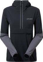 W Wandermoor Wind Smock Blk/Gry