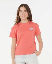 RipCurl Luxe Surf Relaxed Tee-girl Mädchen T-Shirt für sämtliche Outdoor Aktivitäten