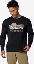 Marmot Coastal Tee Long Sleeve Herren Longsleeve für Freizeit und Outdooraktivitäten