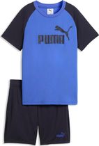 Essentials No.1 Logo Poly Tee and Shorts Set B