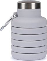 Trespass Vavo- Folded Silicon Bottle With Caribiner
