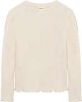 Minymo T-shirt LS Rib Mädchen Longsleeve für Freizeit und Outdooraktivitäten