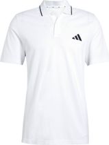 adidas Essentials Three Stripes Pique Polo Shirt Men Herren Laufshirt