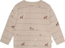 Minymo T-shirt LS AOP Jungen Longsleeve für Freizeit und Outdooraktivitäten