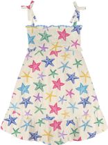 MC2 Saint Barth Miki Girl Shirred Short Dress