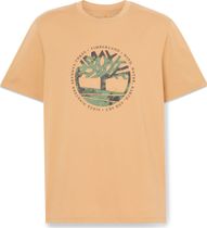 Timberland Mens Tree Logo Lake House Graphic Tee