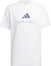 adidas Worldwide Hoops Logo Performance Graphic Tee
