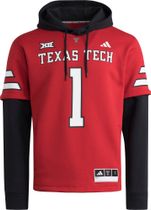adidas Texas Tech Home Hooded Jersey