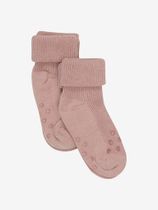 Minymo Baby rib Sock w. ABS (2-pack) Kinder Sportsocken