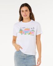 RipCurl SUN Rays Cropped Tee