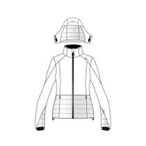 Woman Jacket Zip Hood