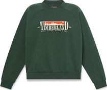 Timberland Womens Brushed Back Chest Graphic Crew Sweatshi