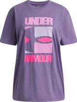 Under Armour G Block Logo OS SS Mädchen Laufshirt